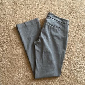 Grey Express Columnist Straight Leg Belt Dress Work Pant